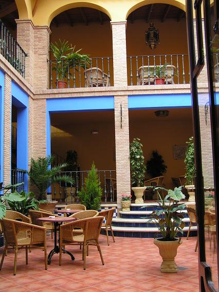 Restaurante de Loreto en Jumilla, patio