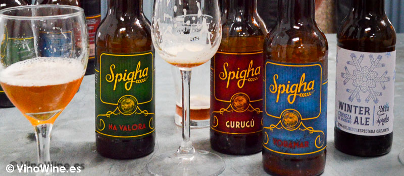 Cervezas artesanales Spigha