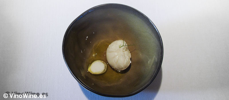 Queso fresco en aceite de oliva de Restaurante L'Escaleta en Cocentaina