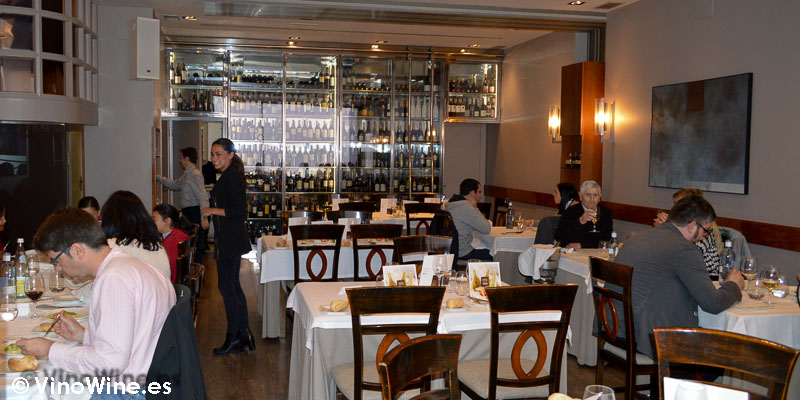 Sala del Restaurante 33 en Tudela