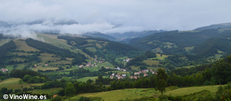 Entorno de Solana en Ampuero (Cantabria)