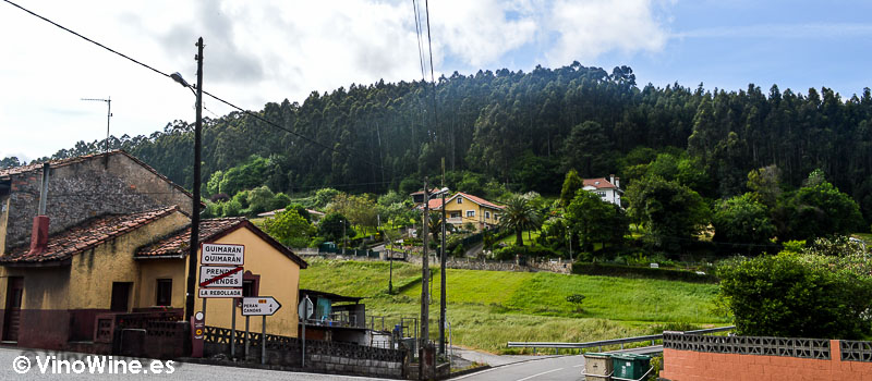 Entorno exterior del Restaurante Casa Gerardo en Prendes Asturias