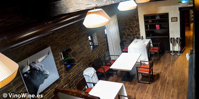 Comedor planta baja del Restaurante Casa Gerardo en Prendes Asturias