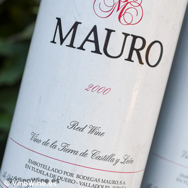 Cata vertical del vino Mauro, cosecha 2000