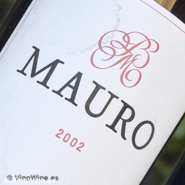 Cata Vertical del vino Mauro, cosecha 2002
