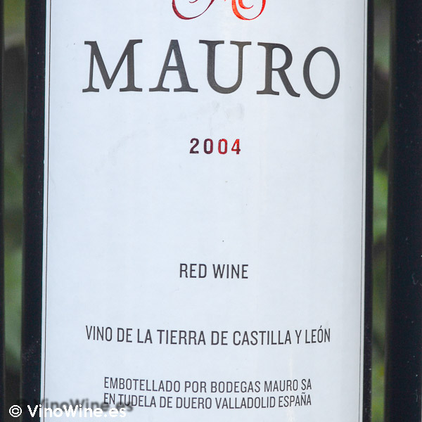 Cata Vertical del vino Mauro, cosecha 2004