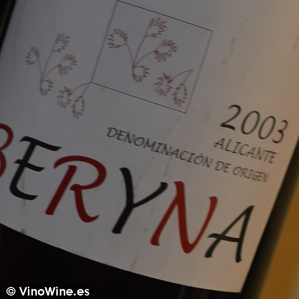 Beryna 2003 Cata Vertical de Beryna del 2003 al 2010