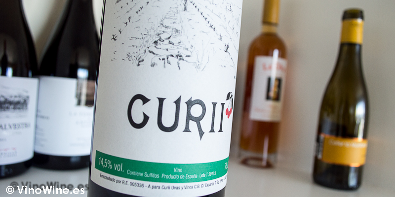 Curii tinto 2013, uno de los 10 vinos valencianos seleccionados por Jose Ruiz