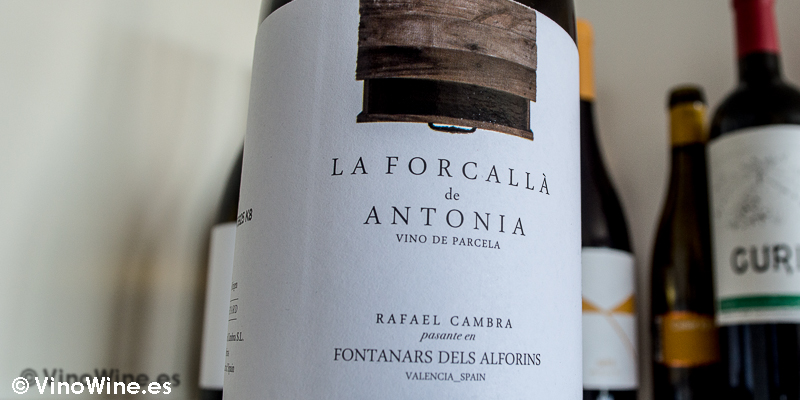 La Forcalla de Antonia 2014, uno de los 10 vinos valencianos seleccionados por Jose Ruiz