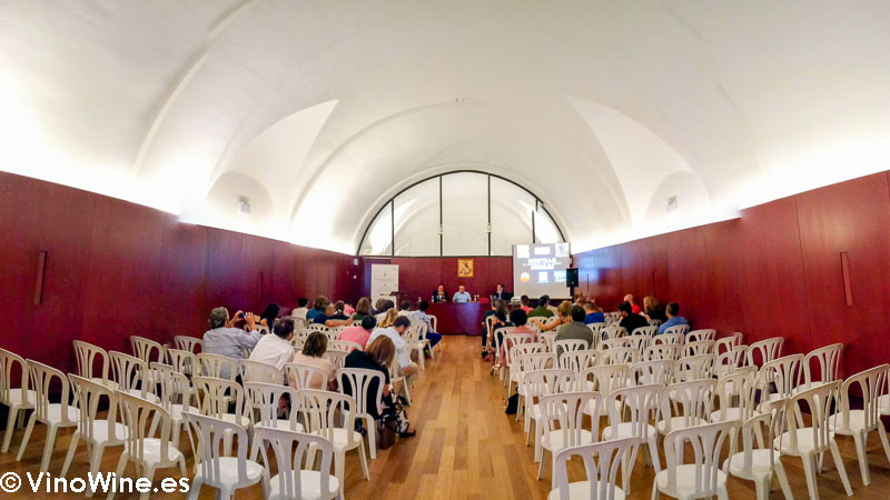 Sala en la que se celebro la charla en el Encuentro Verema Montilla Moriles