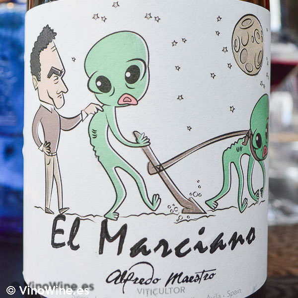 El Marciano que bebimos en Lakasa en Madrid