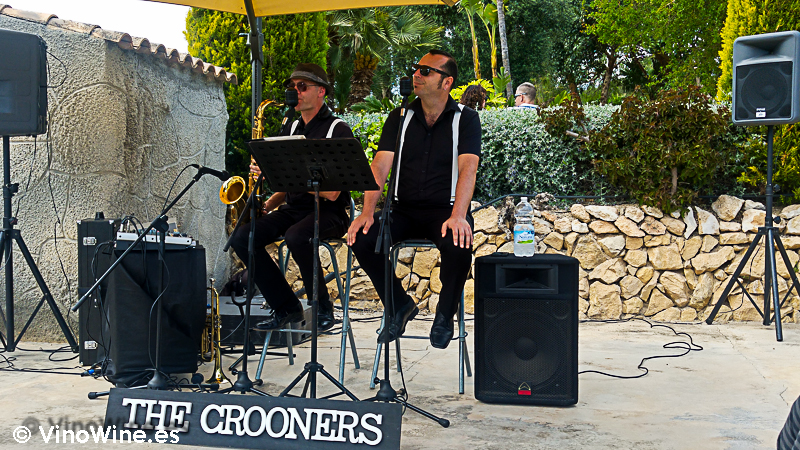 The Crooners, duo que amenizó la I Mendozas Wine Lovers Edition by Bodegas Mendoza